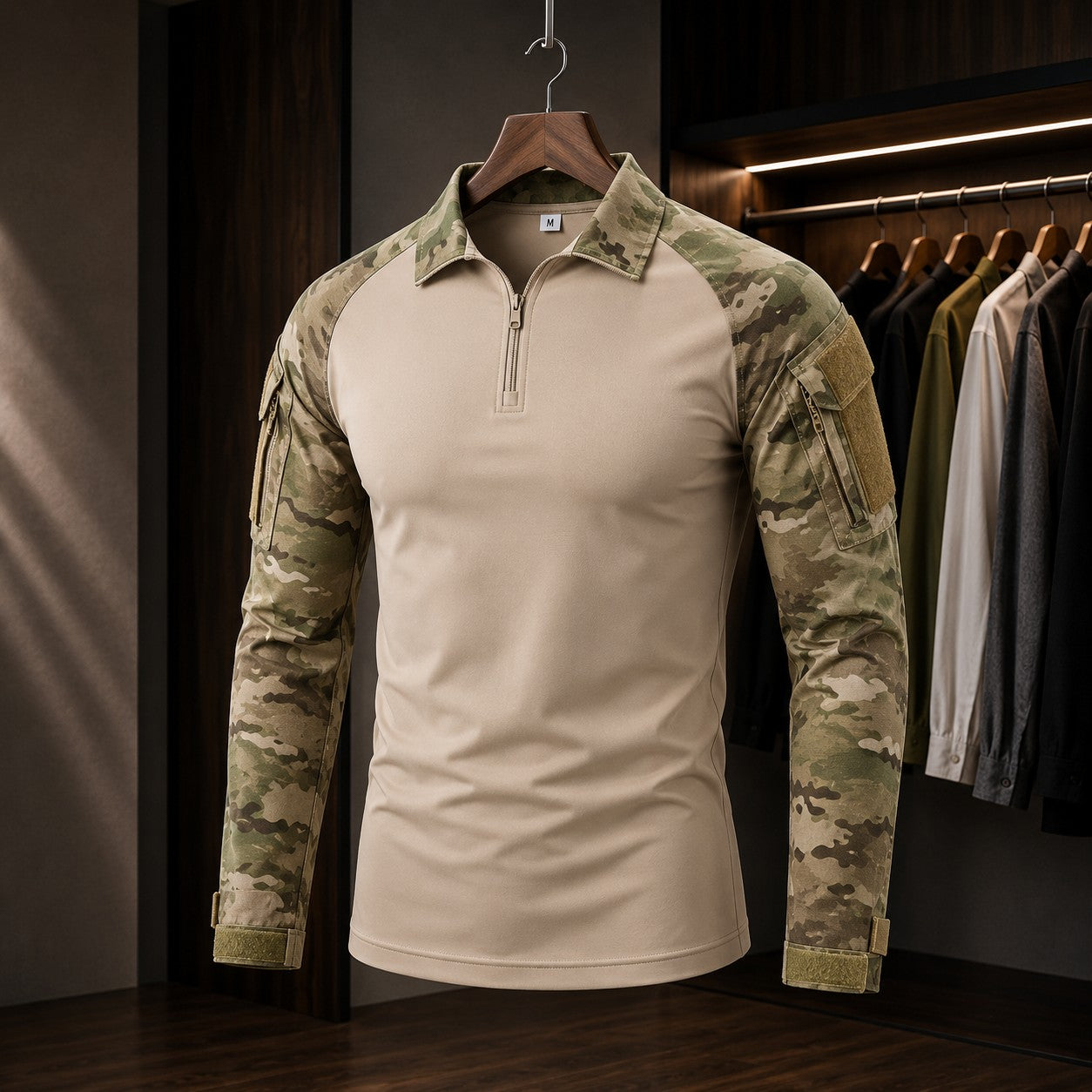 TACTICAL ZIP COMBAT SHIRT