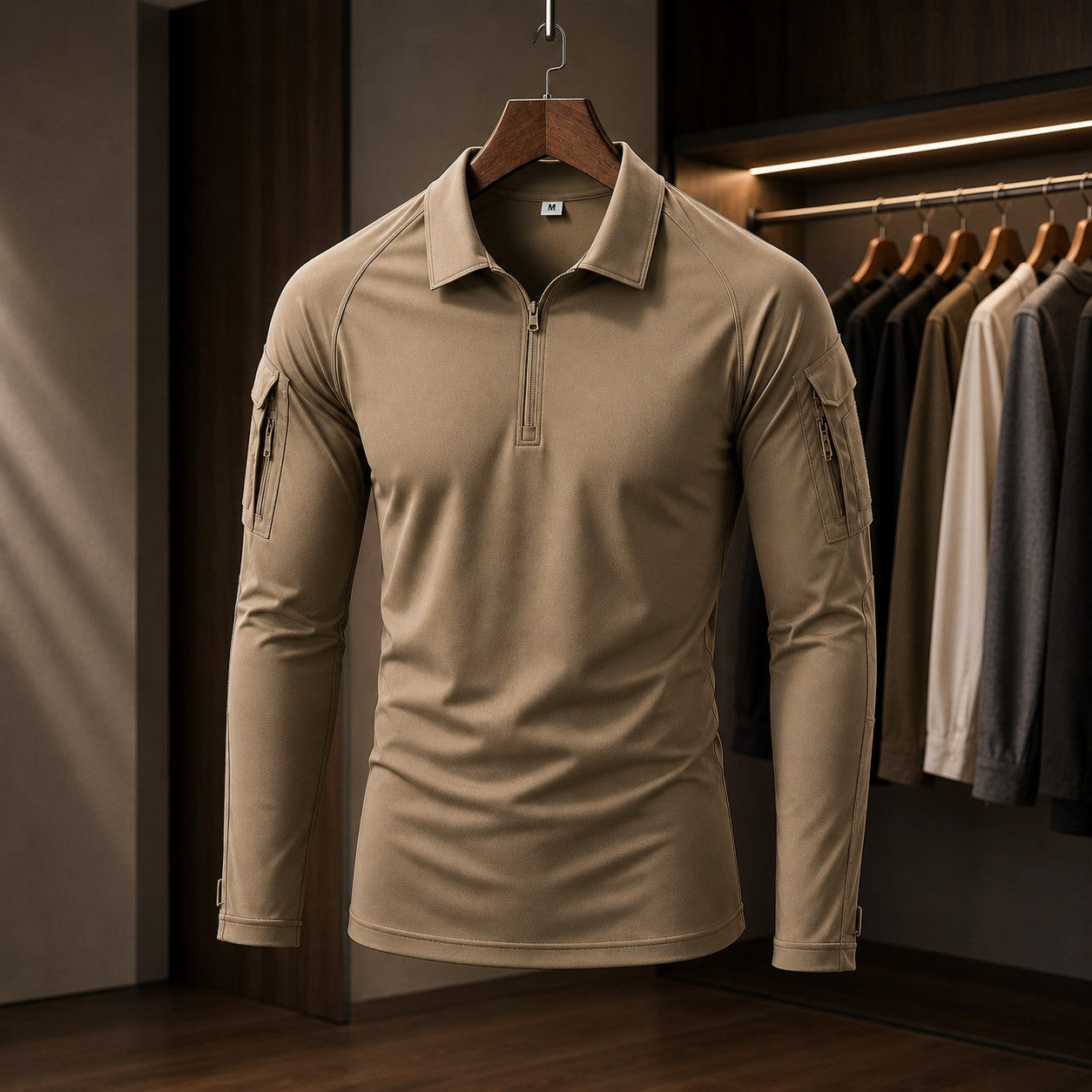 TACTICAL ZIP COMBAT SHIRT