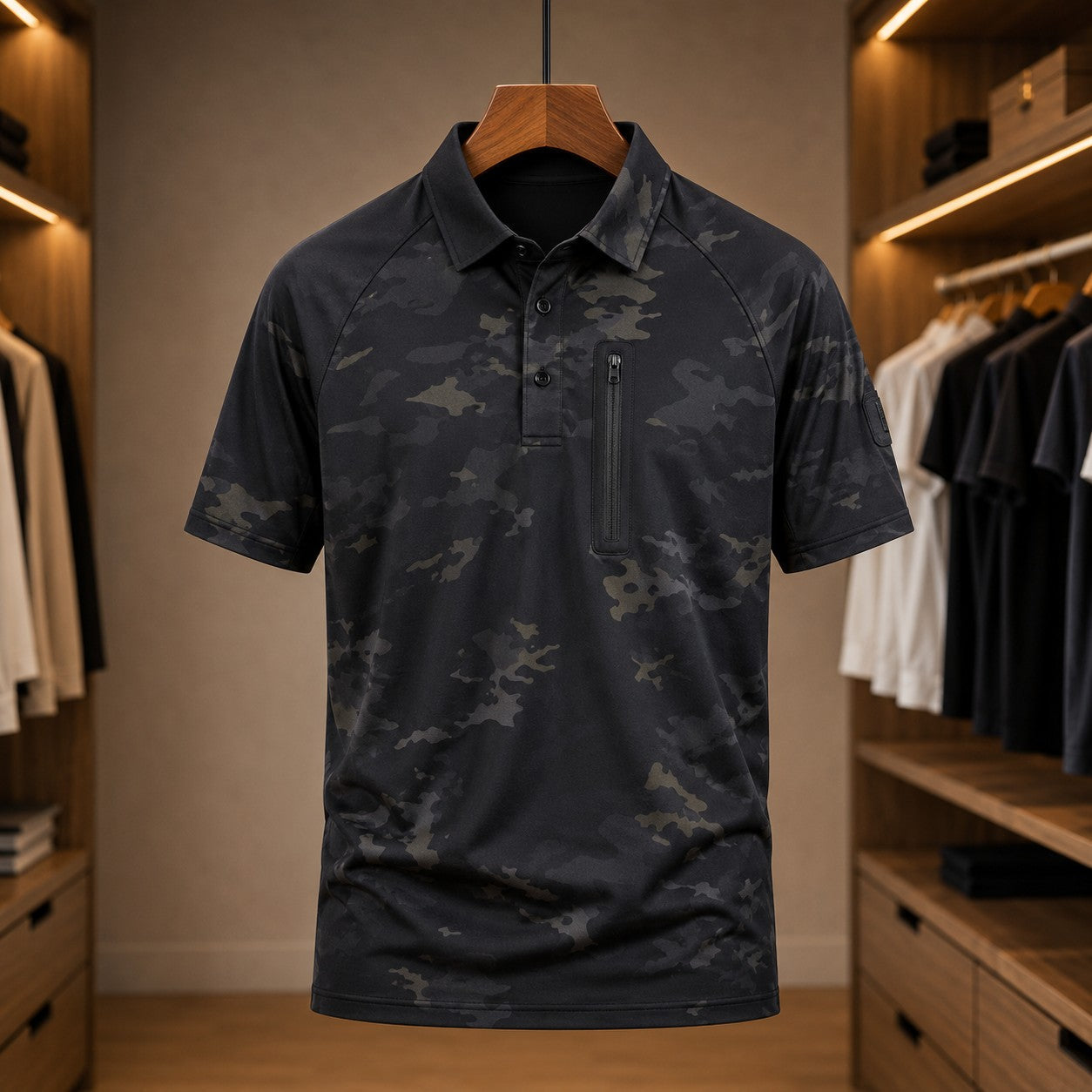 TACTICAL ZIP POCKET POLO