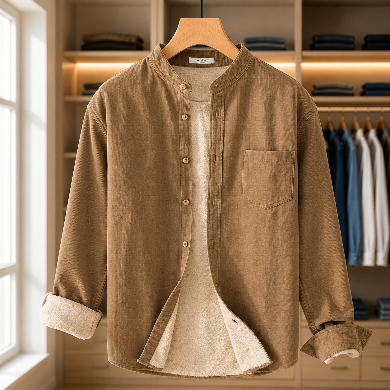 THERMAL CORDUROY SHIRT
