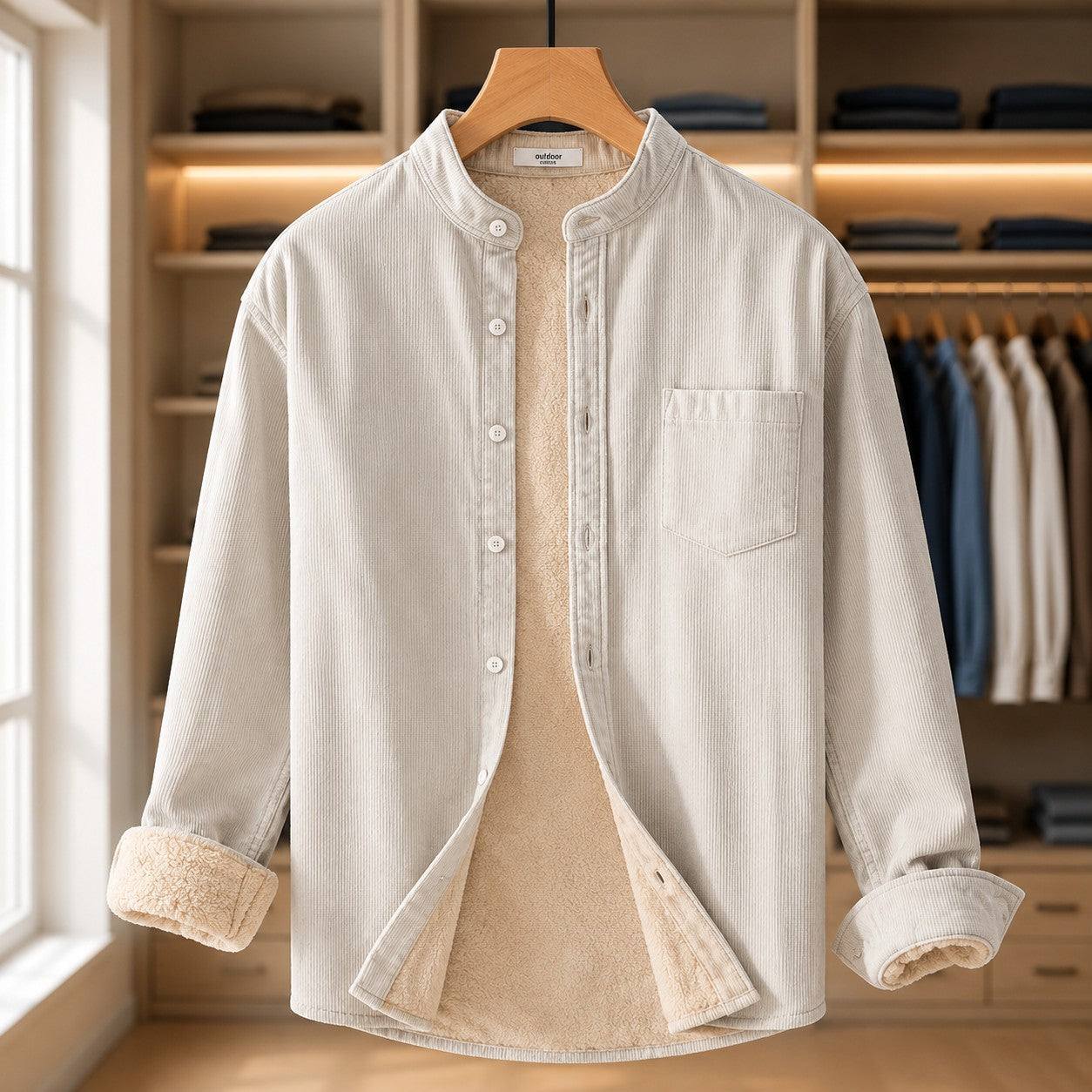 THERMAL CORDUROY SHIRT