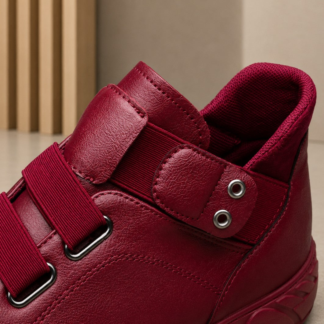 TRIPLE STRAP LEATHER SHOE