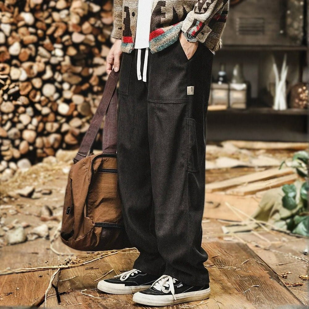LOOSE STRAIGHT PANTS