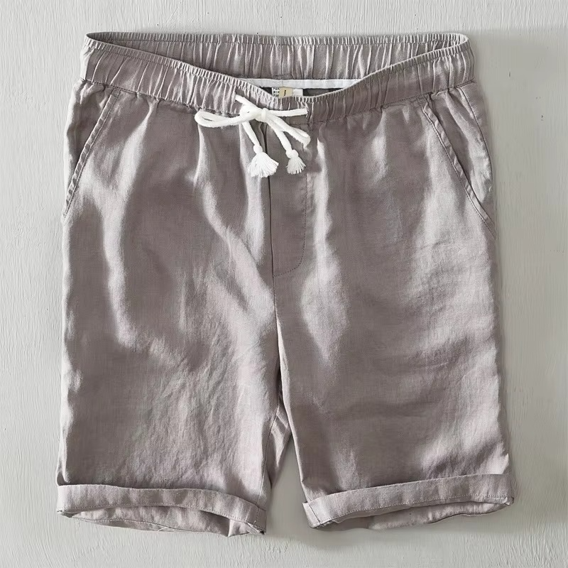 COASTAL BREEZE LINEN SHORTS