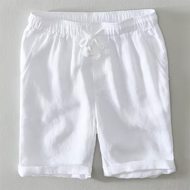 COASTAL BREEZE LINEN SHORTS