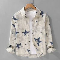 ART PRINT COTTON SHIRT