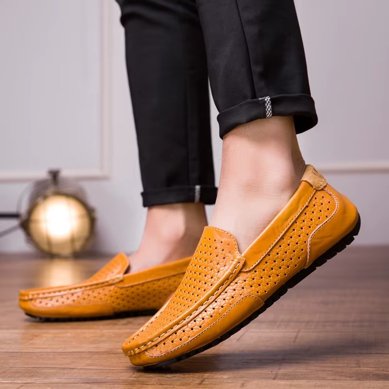 AIRFLOW LEATHER LOAFERS