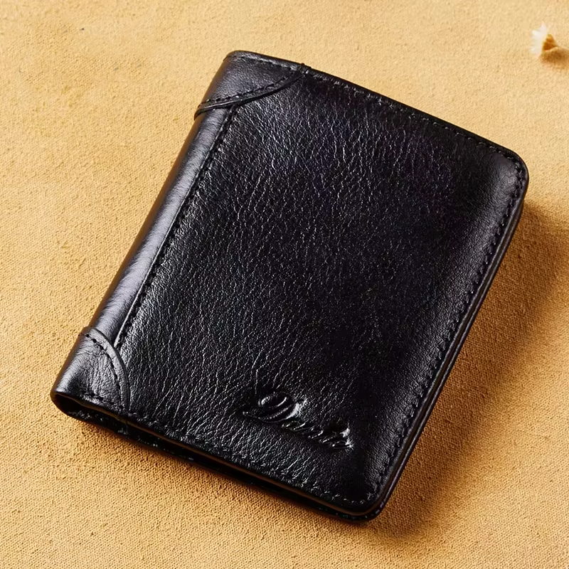 VERTICAL LEATHER WALLET