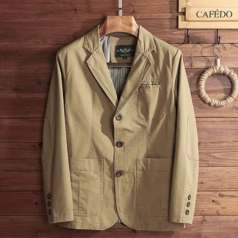 LOOSE FIT SAFARI BLAZER