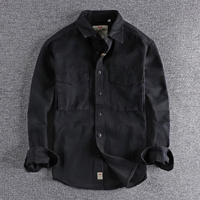 DOUBLE POCKET COTTON SHIRT