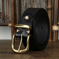 CLASSIC BRASS BUCKLE BELT