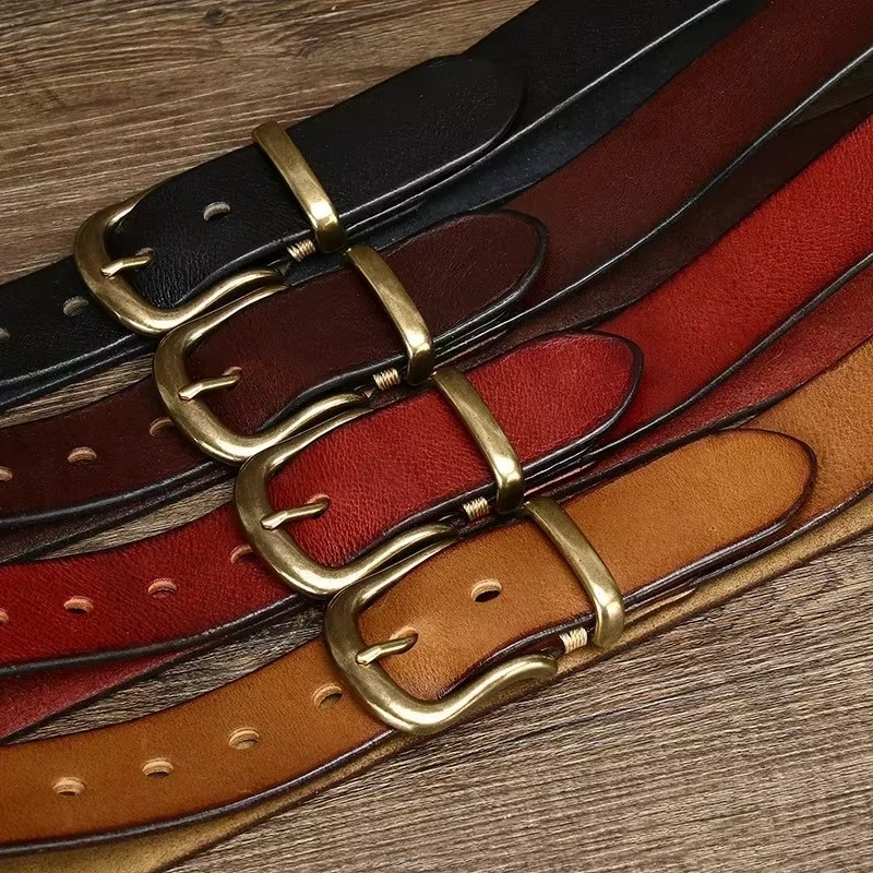 CLASSIC BRASS BUCKLE BELT