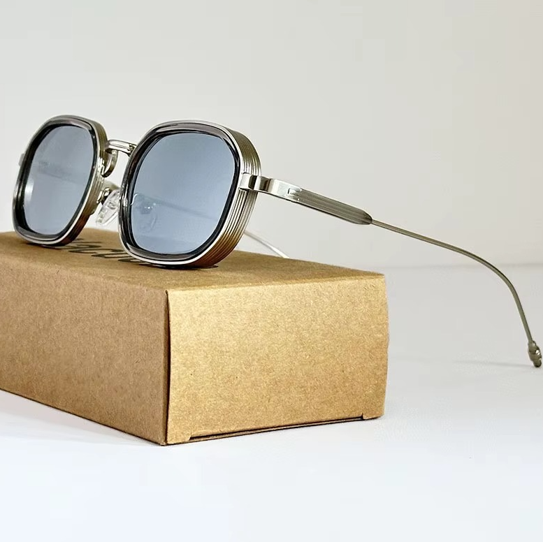 STEAMPUNK SQUARE SUNGLASSES