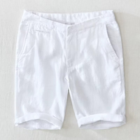 RELAXED LINEN SHORTS