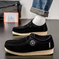SUEDE-TOUCH CASUAL LOAFERS