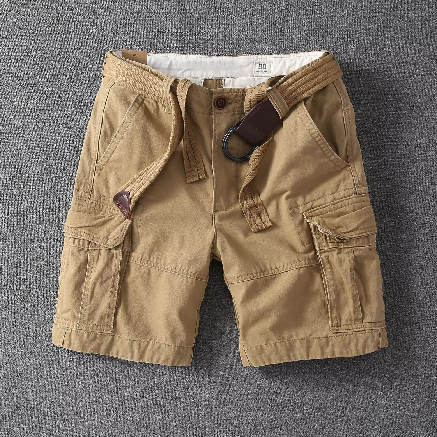 CAMO CARGO SHORTS
