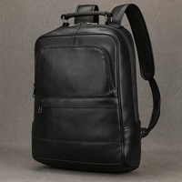 EMBOSSED LEATHER BACKPACK