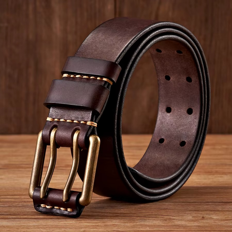 DOUBLE-PRONG VINTAGE BELT