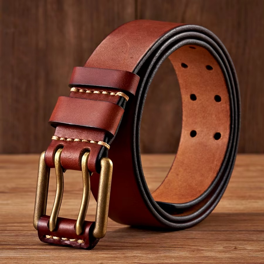 DOUBLE-PRONG VINTAGE BELT