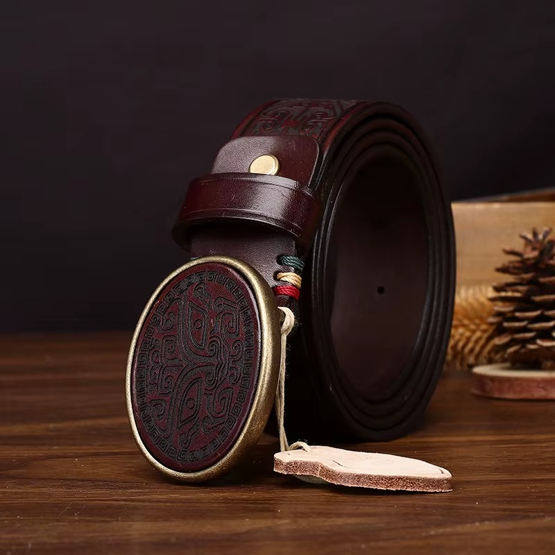 ENGRAVED DETAIL BELT