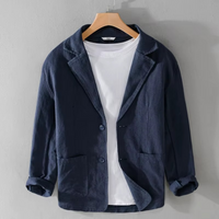 SMART CASUAL LINEN BLAZER