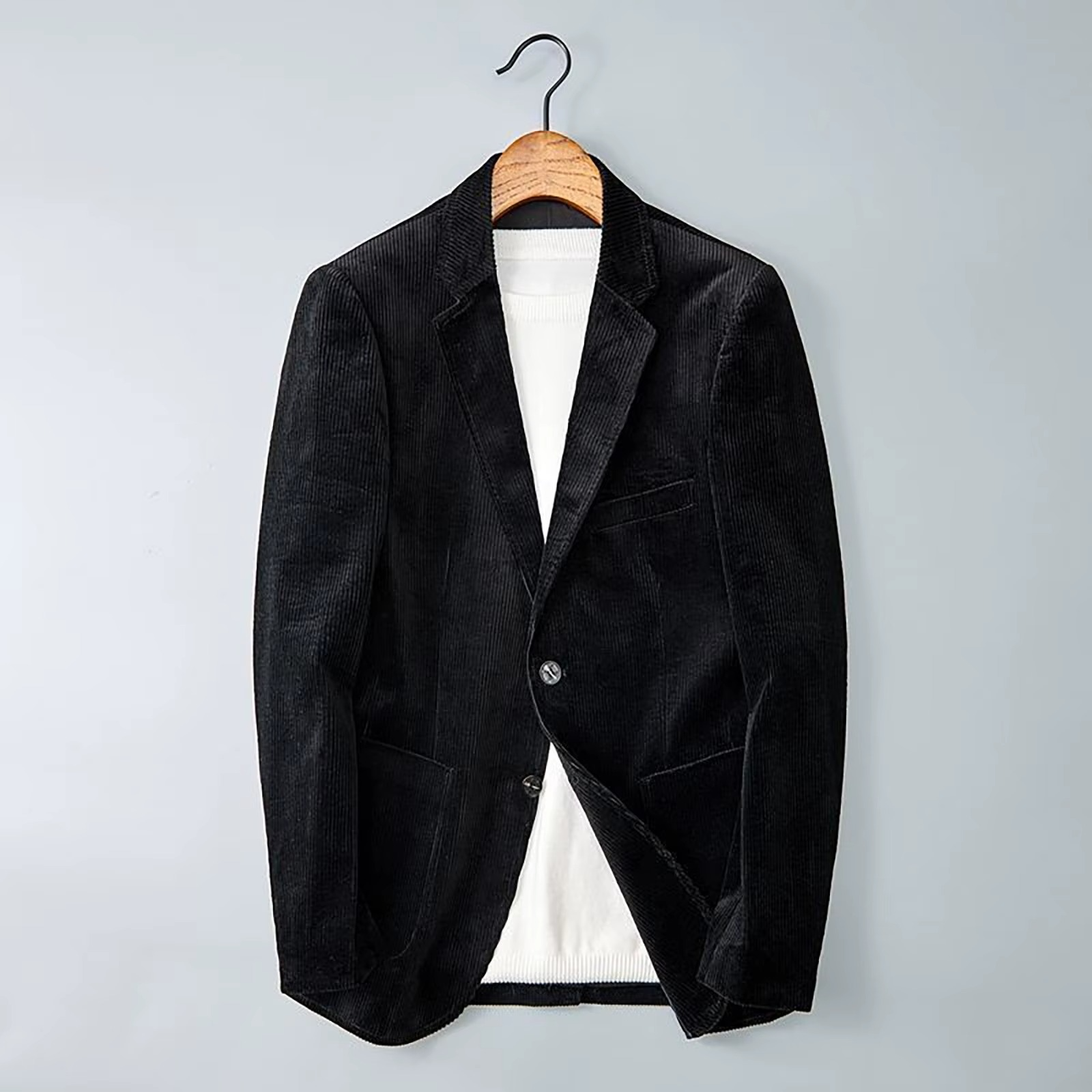 CORDUROY LAPEL JACKET