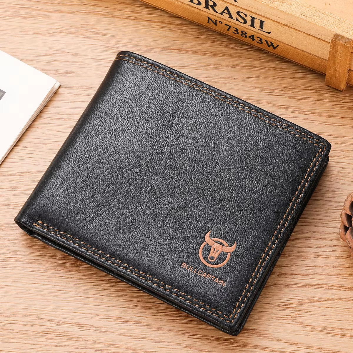 SLIM COWHIDE WALLET