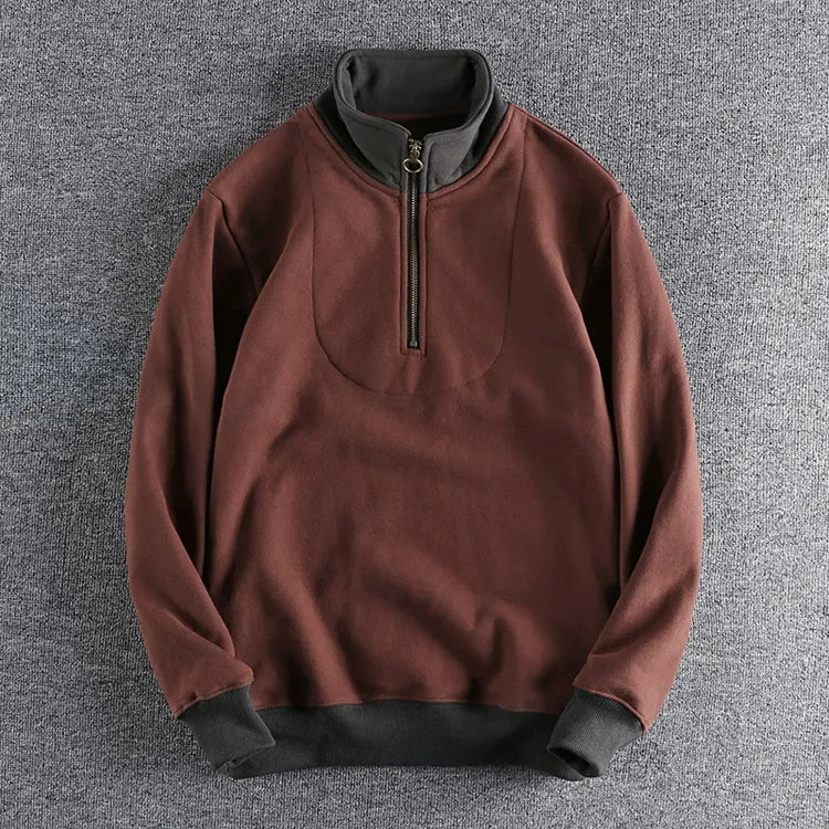 HALF ZIP PULLOVER