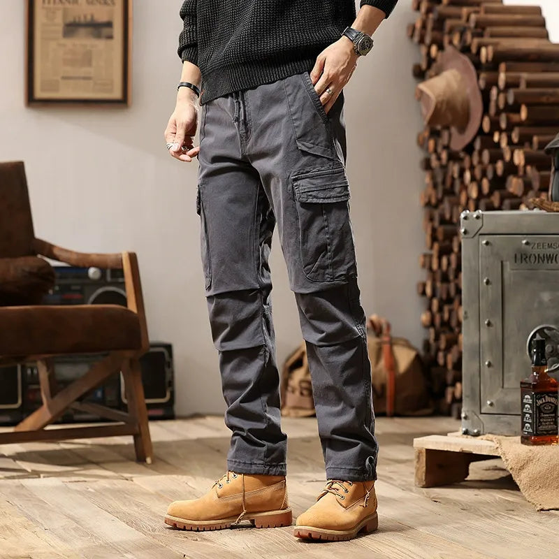 MULTI-POCKET CASUAL PANTS