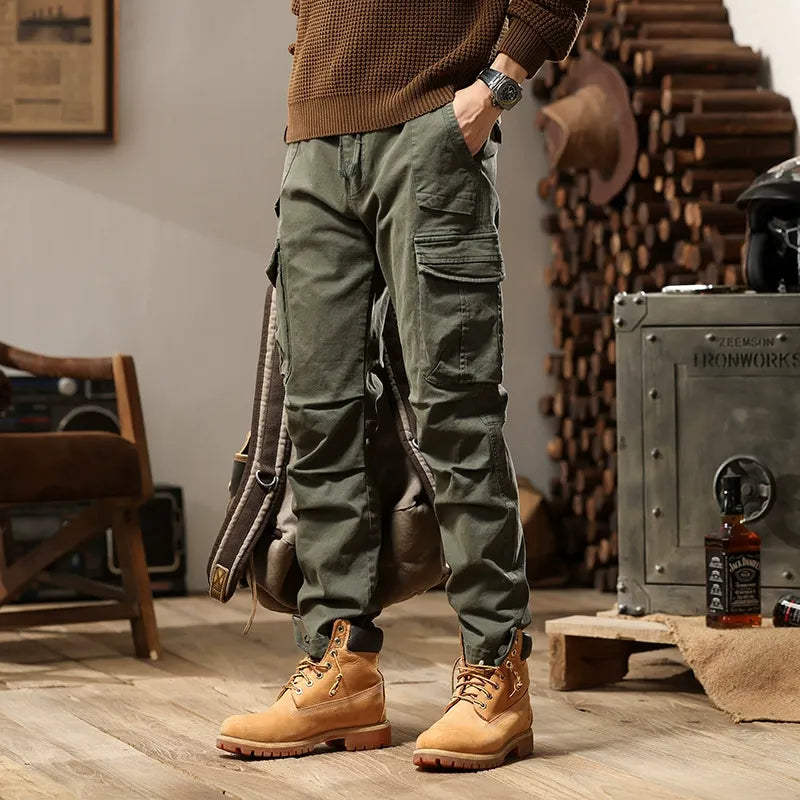 MULTI-POCKET CASUAL PANTS