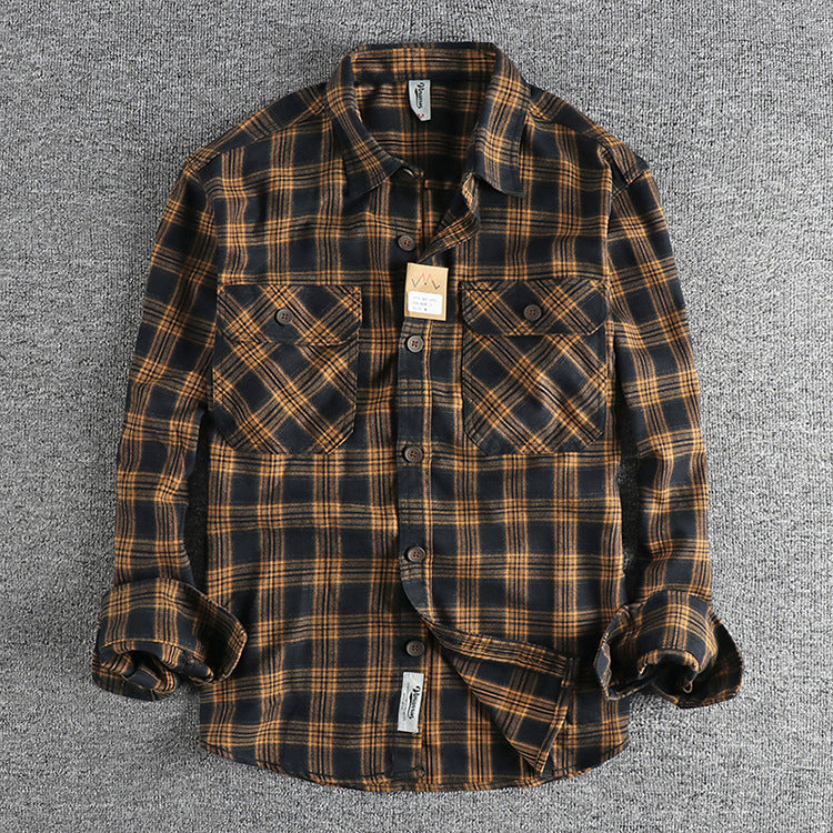 RETRO PLAID SHIRT