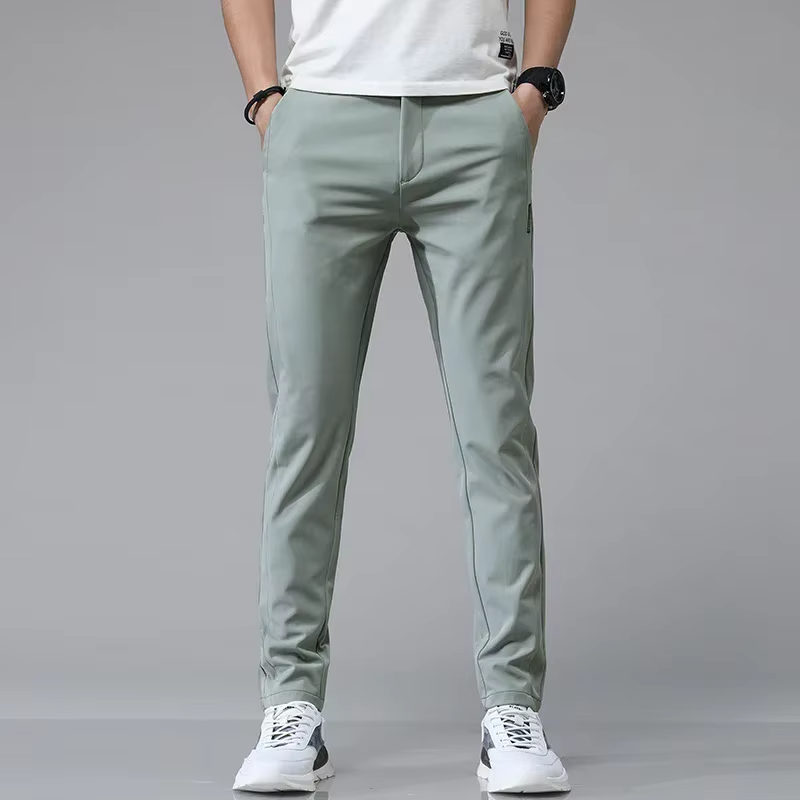 SLIM STRETCH CASUAL PANTS