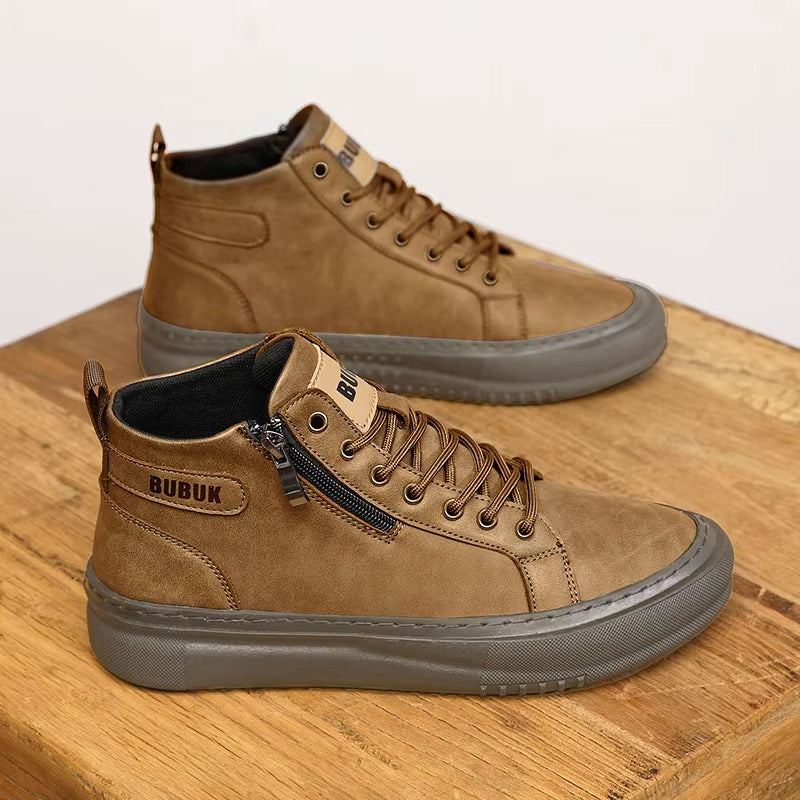MID-TOP CASUAL SNEAKERS