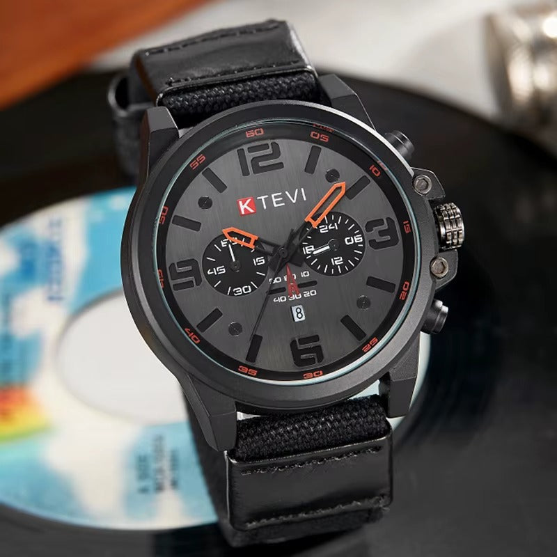 WALT MEN’S SPORTS QUARTZ WATCH