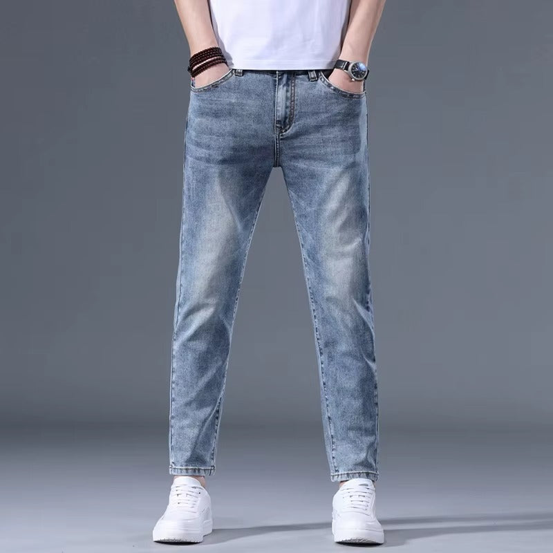 CROPPED SLIM JEANS