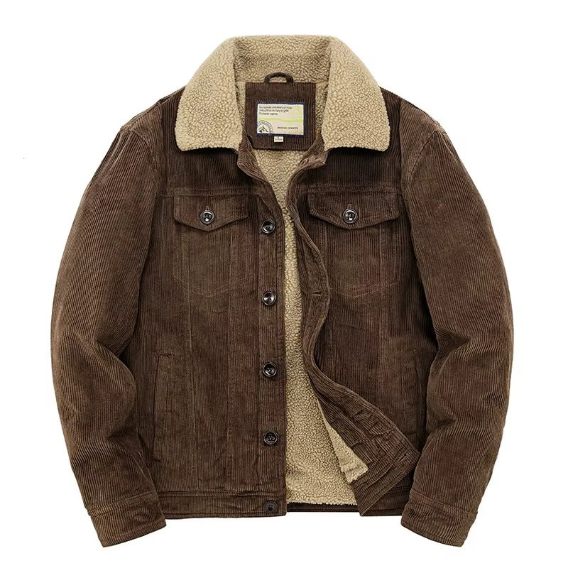 Relaxed Plush Winter Coat