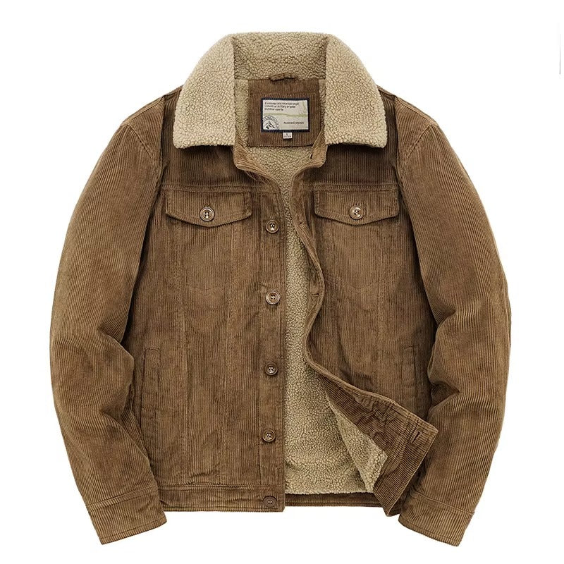 Relaxed Plush Winter Coat