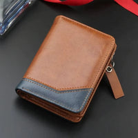 LEATHER ZIPPER WALLET